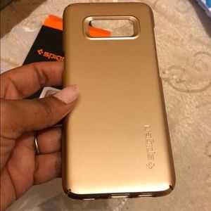 NWT galaxy 8s gold case